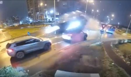 Coche accidente Rumanía