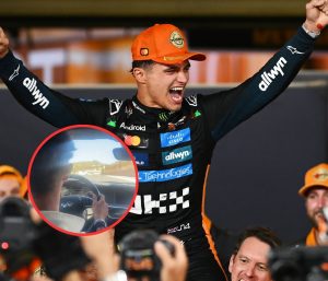 Lando Norris Infiniti viral