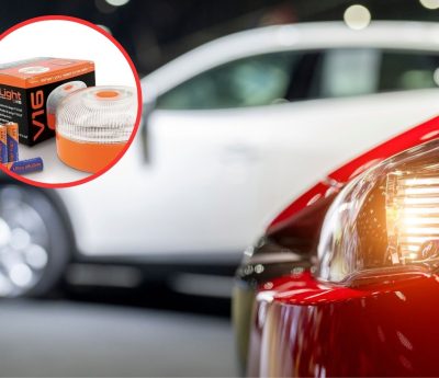 luces emergencia coche baliza v-16