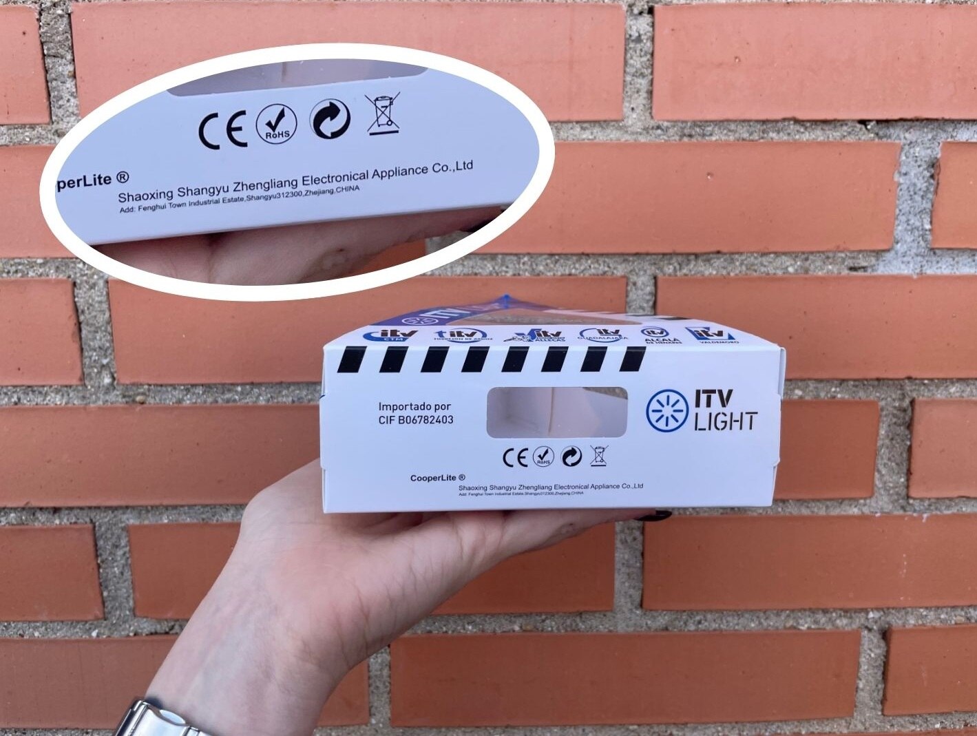 luz emergencia coche made in china