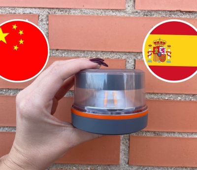 luz emergencia v16 coche