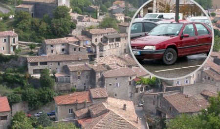 pont de barret francia coche citroen zx