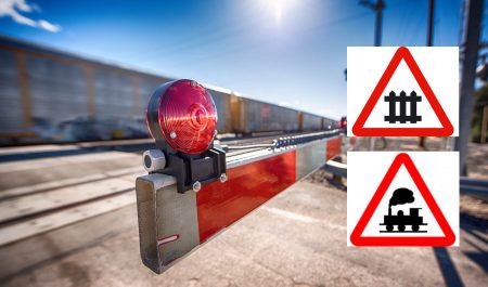 señales paso a nivel