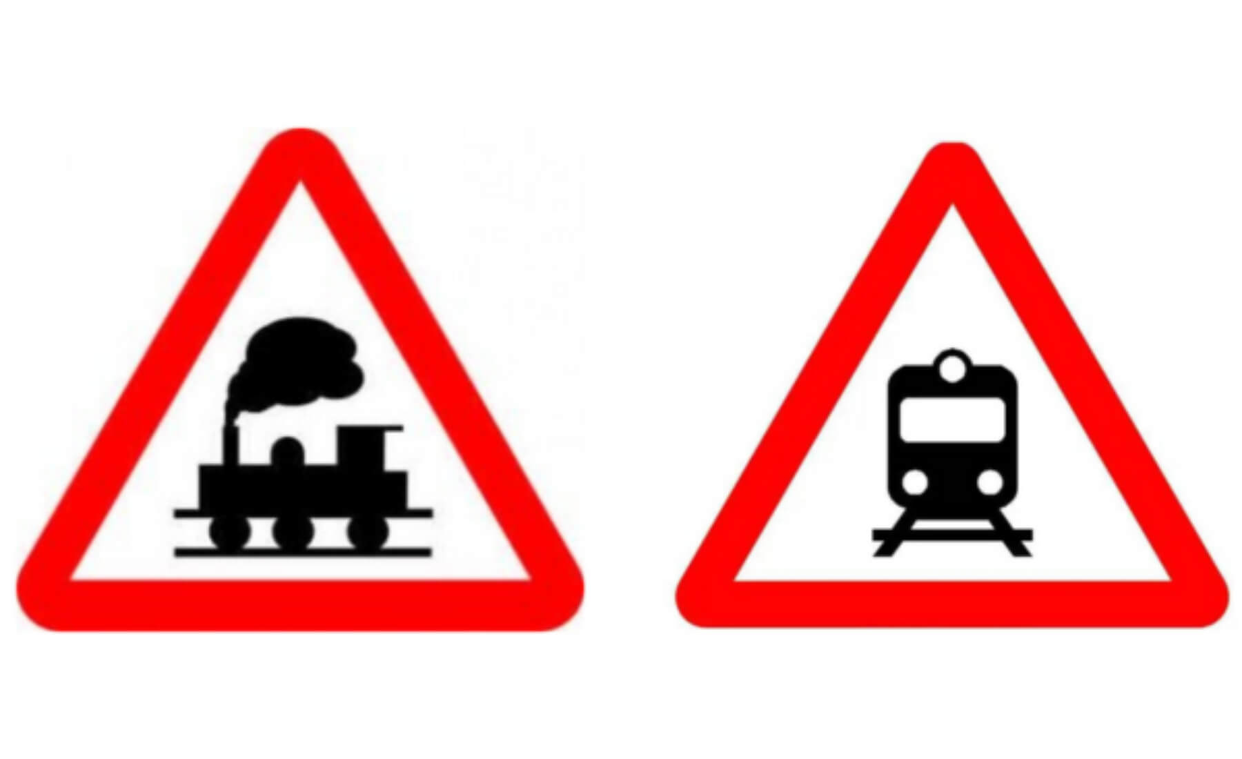 señales paso a nivel p-8