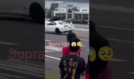 Toyota supra Mk4 accidente
