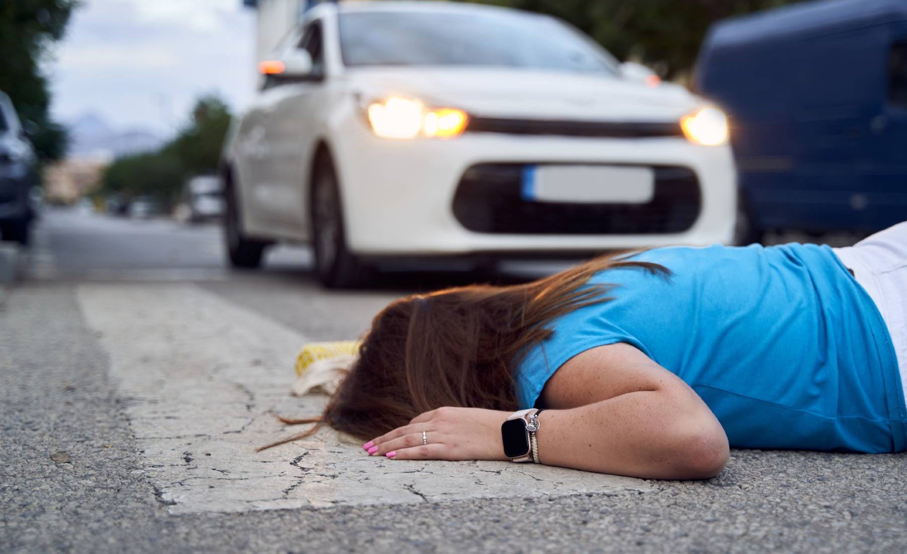 Atropello paso de cebra