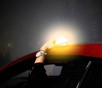 Baliza V-16 conectada