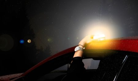 Baliza V-16 conectada