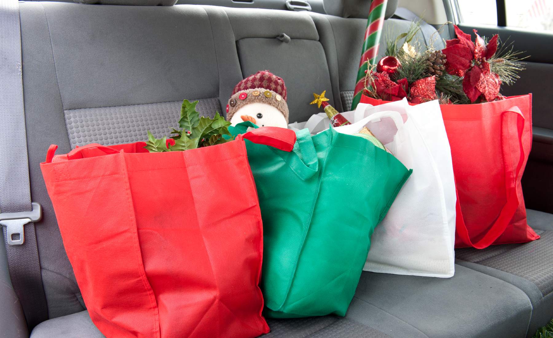 Regalos Reyes asiento trasero