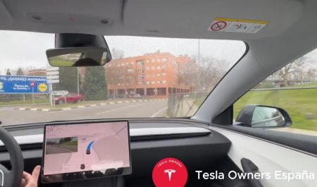 Tesla FSD Leganés