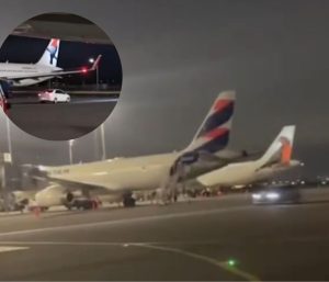 conductor ebrio aeropuerto chile