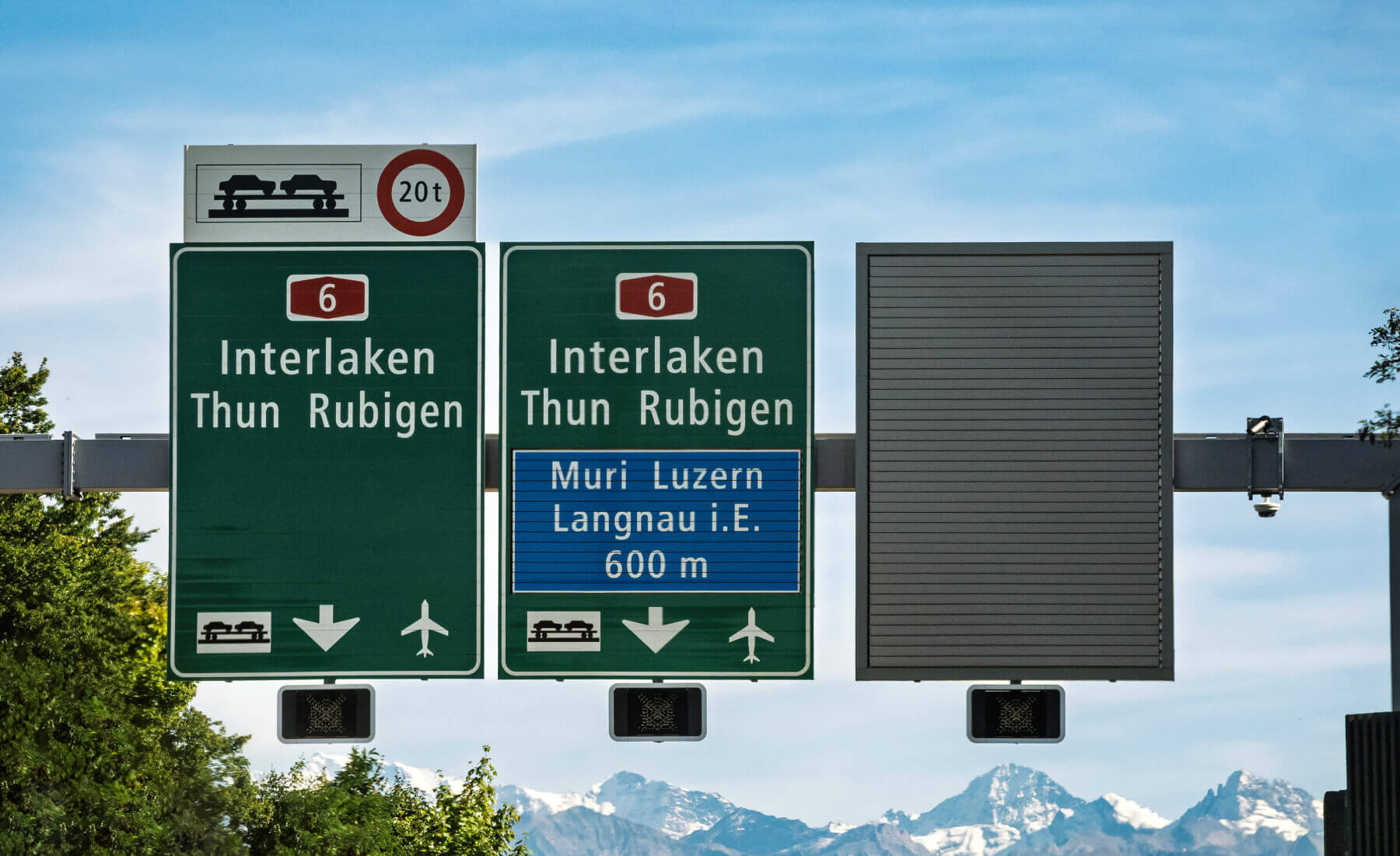 españa señales azules autovias