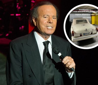 julio iglesias coche rolls royce