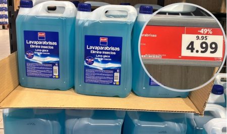 líquido limpiaparabrisas oferta lidl