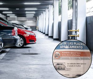 plaza aparcamiento garaje invasion