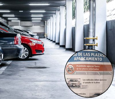 plaza aparcamiento garaje invasion