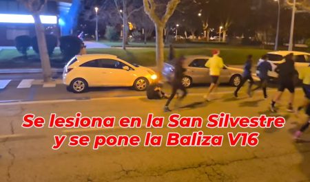 viral baliza v-16 carrera burgos