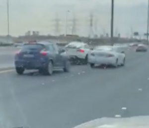 Accidente distancia de seguridad