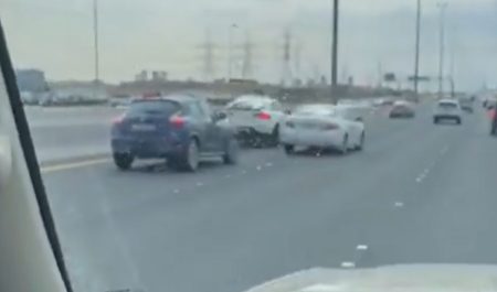 Accidente distancia de seguridad