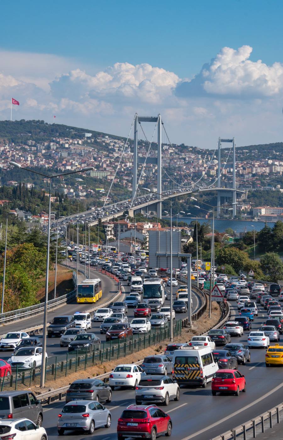 Atasco Estambul Turquía