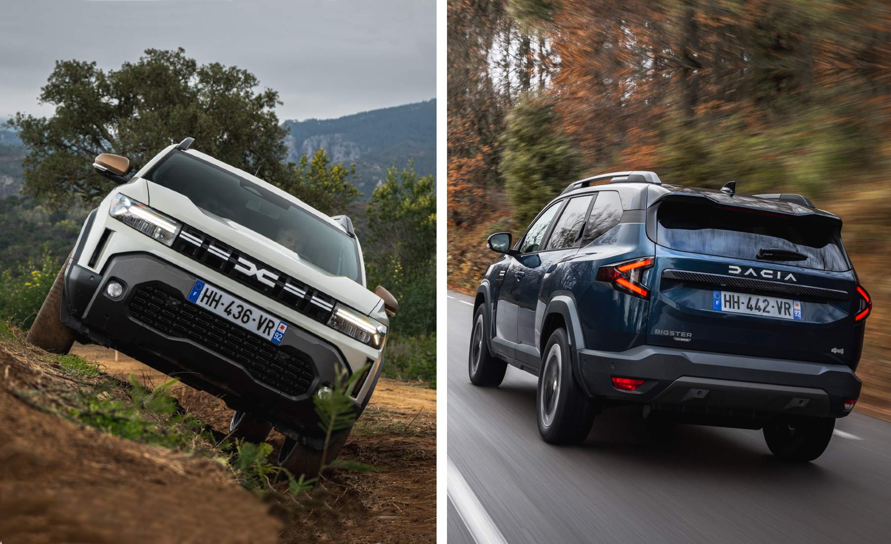 Dacia Duster y Bigster 2026 acción