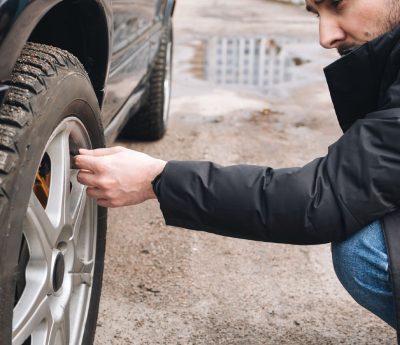 Presión rueda coche