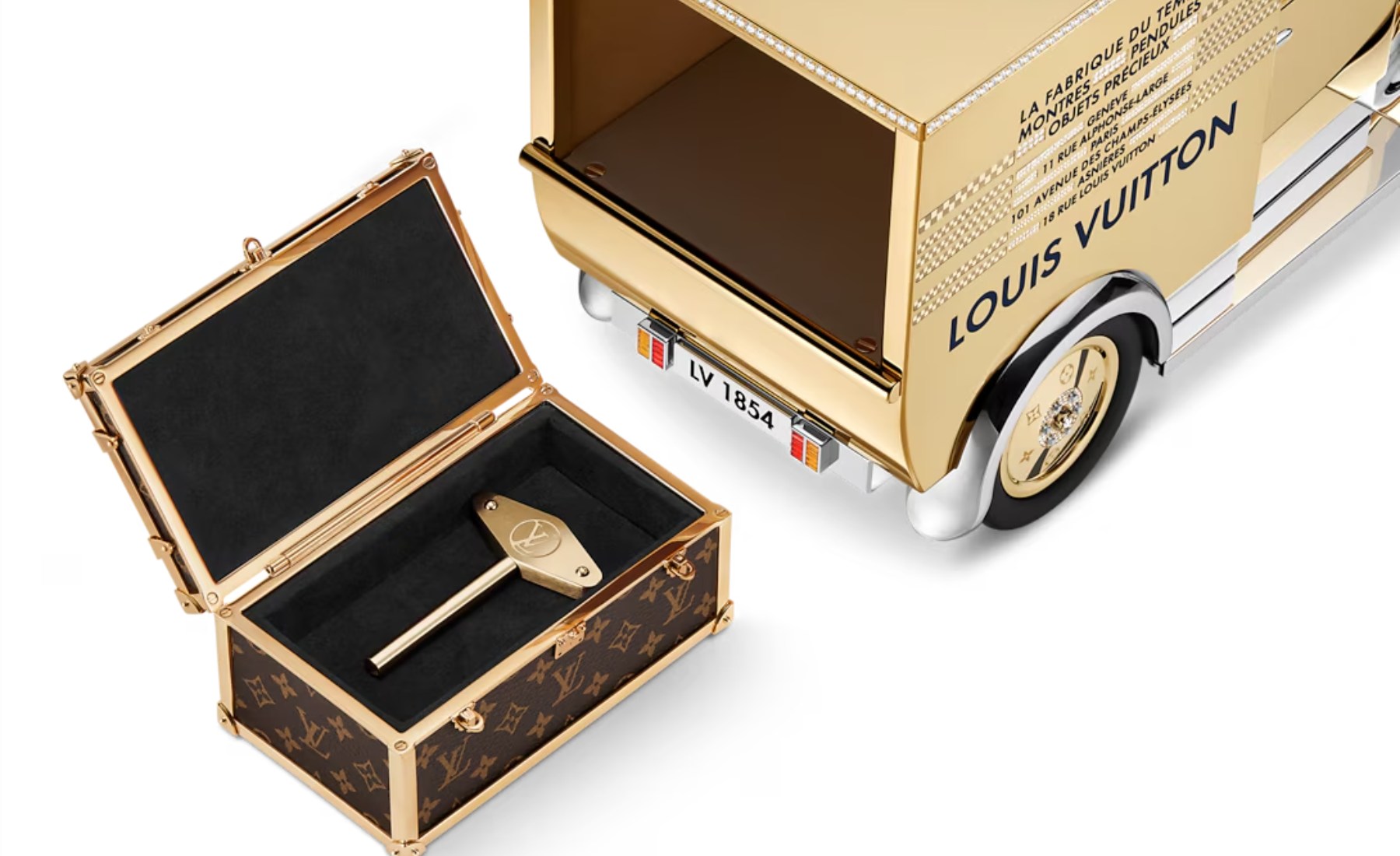 Reloj furgoneta Louis Vuitton