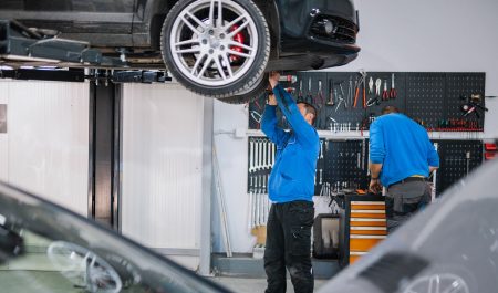 Reparación coche taller