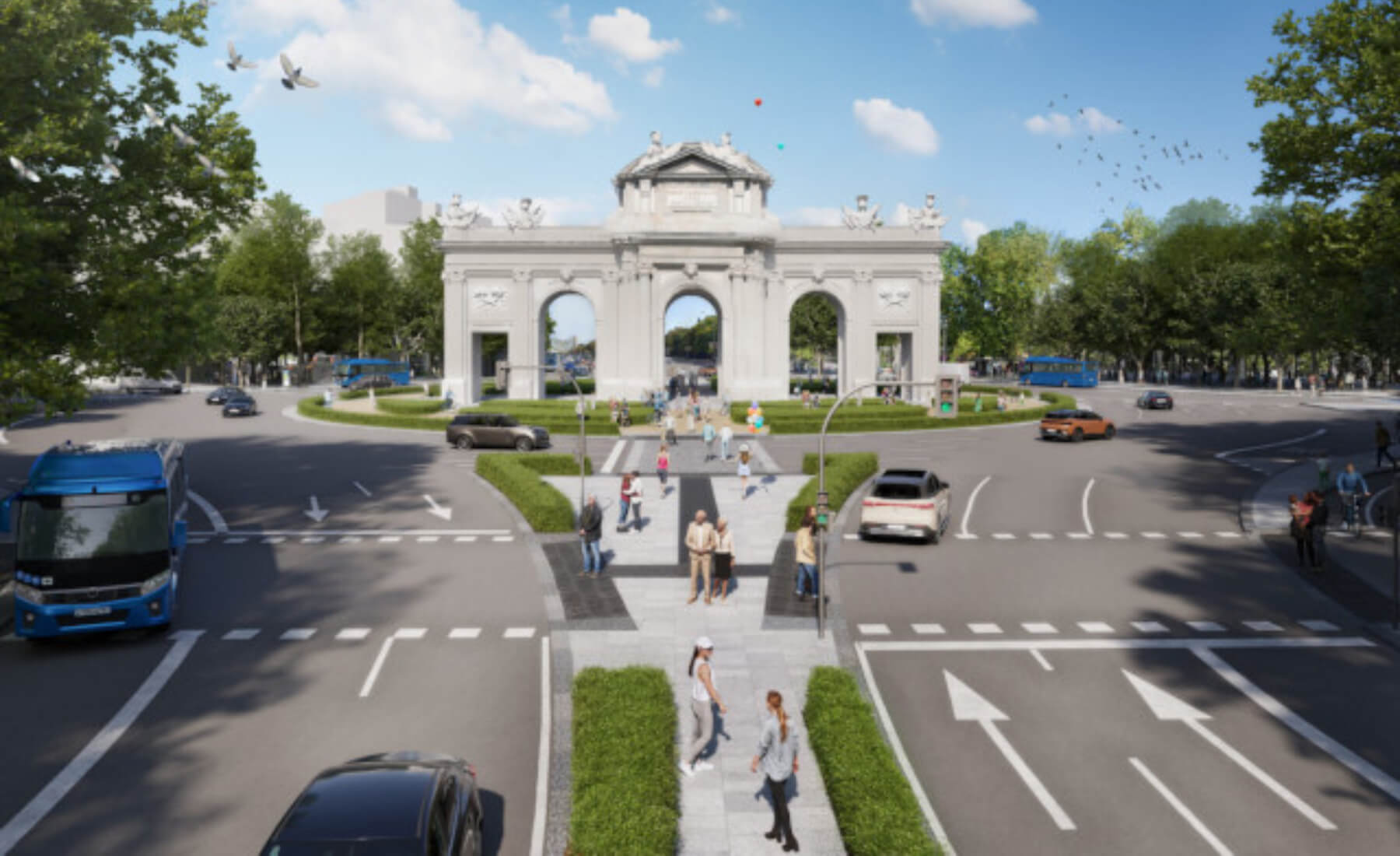 madrid obras calle alcala