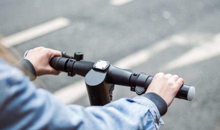 patinete eléctrico manillar