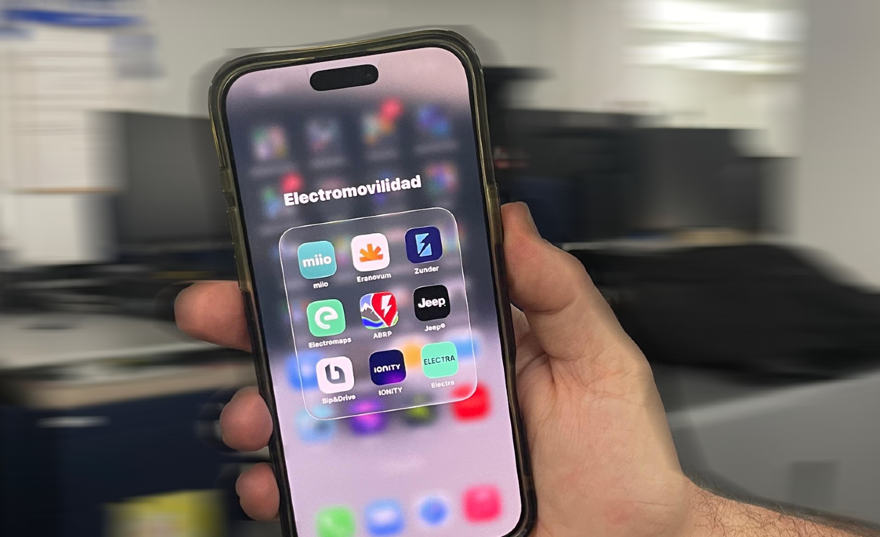 Aplicaciones electromovilidad