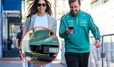 Aston Martin Alonso y Melissa