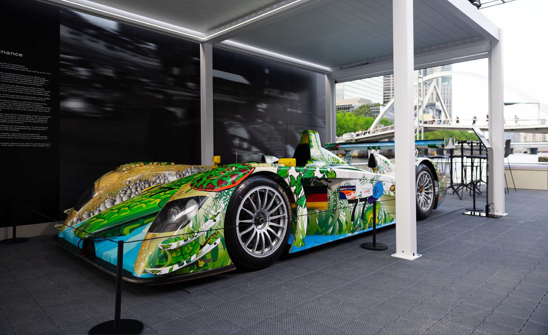 Audi R8 exposición Australia