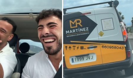 Broma atasco Tenerife