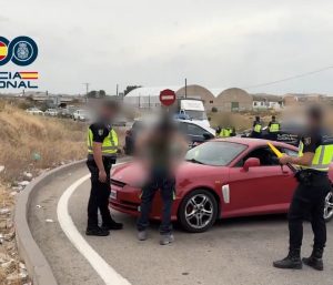 Detenido Murcia control policial