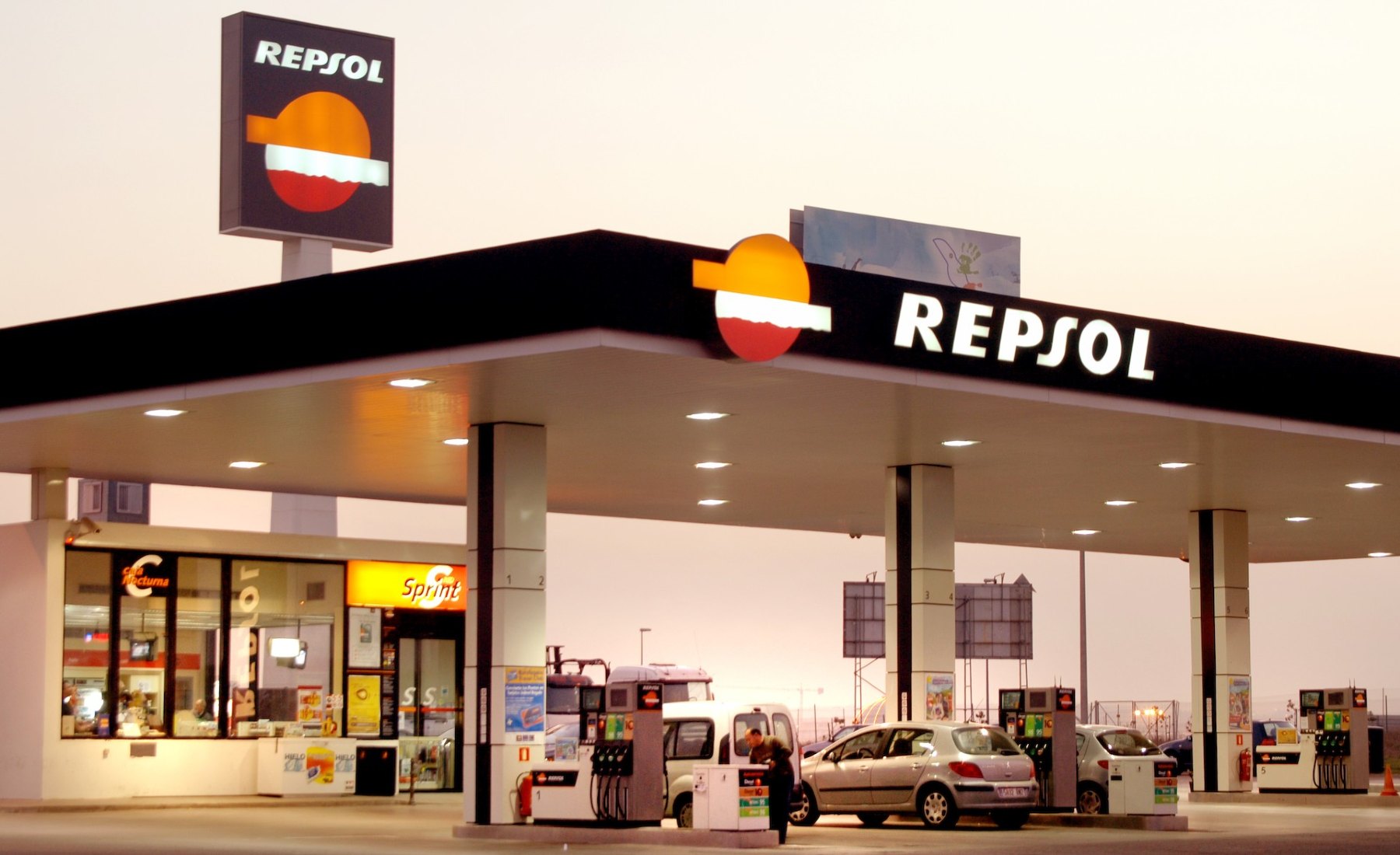 Gasolinera Repsol España