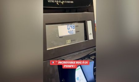 Gasolinera error Francia
