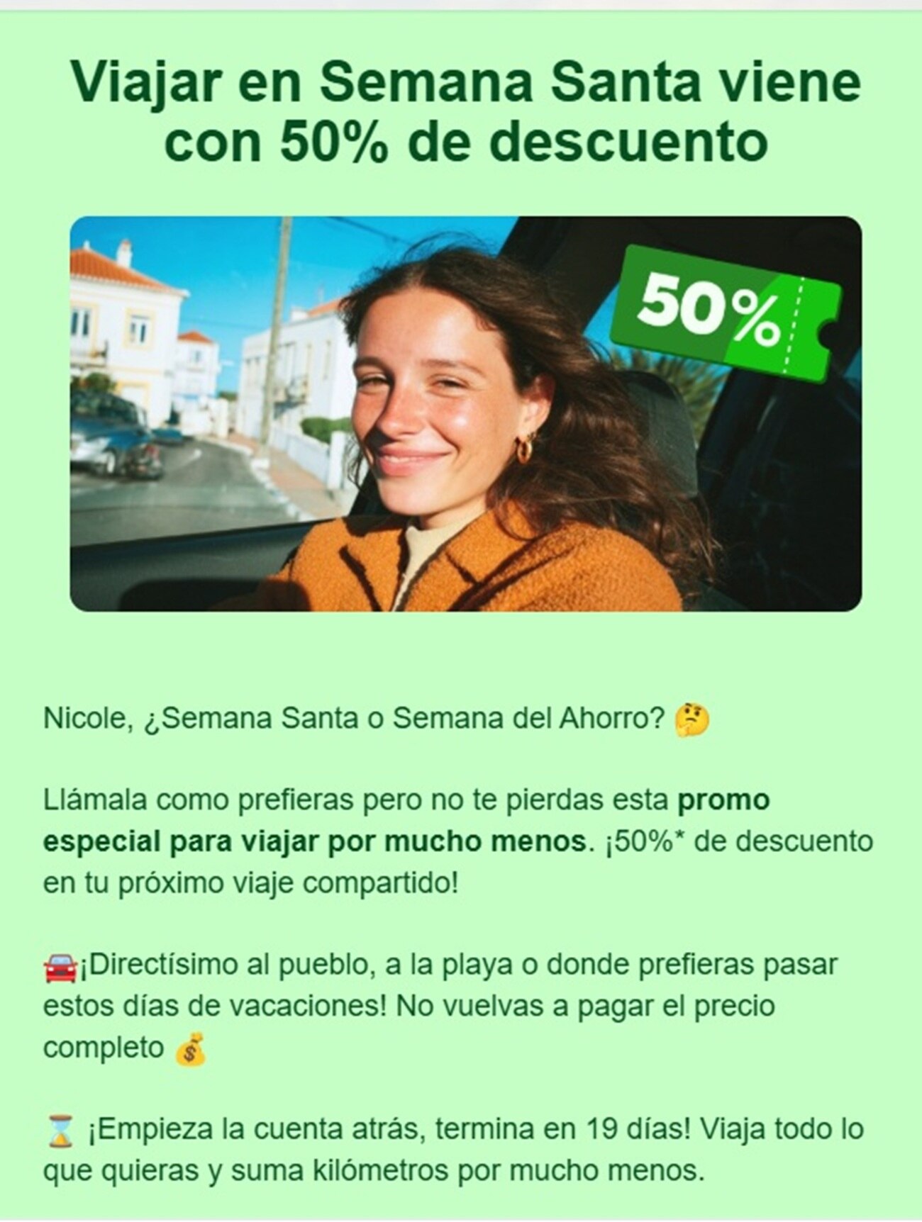 blablacar descuento