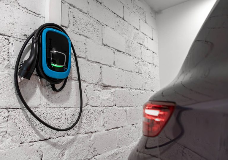 cargador electrico casa permiso