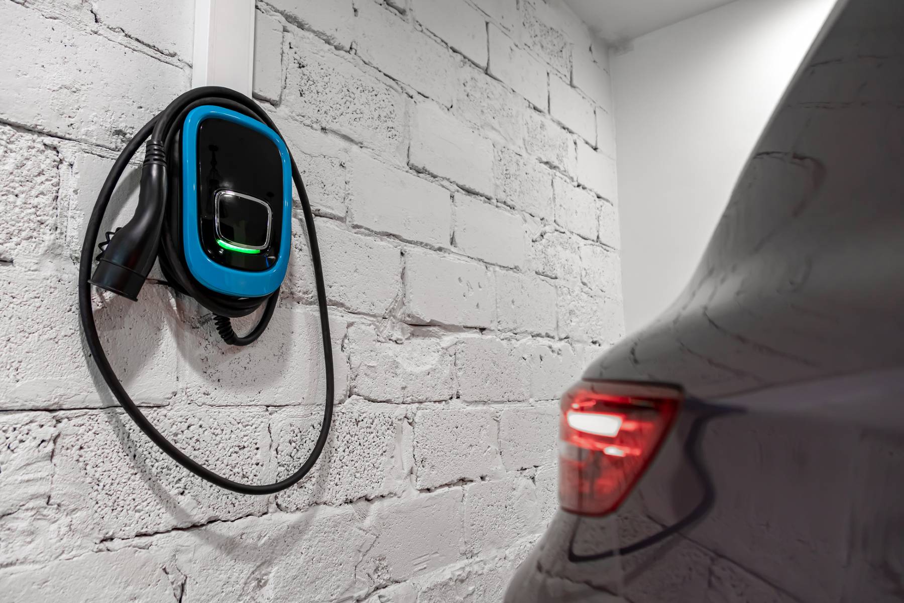 cargador electrico casa permiso