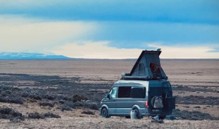 familia autocaravana atrapados argentina