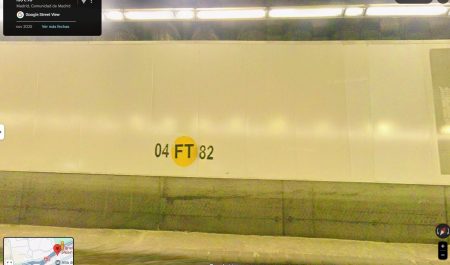 túnel m30 madrid códigos números