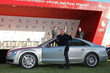 Los Audi de los jugadores de Real Madrid y F.C. Barcelona