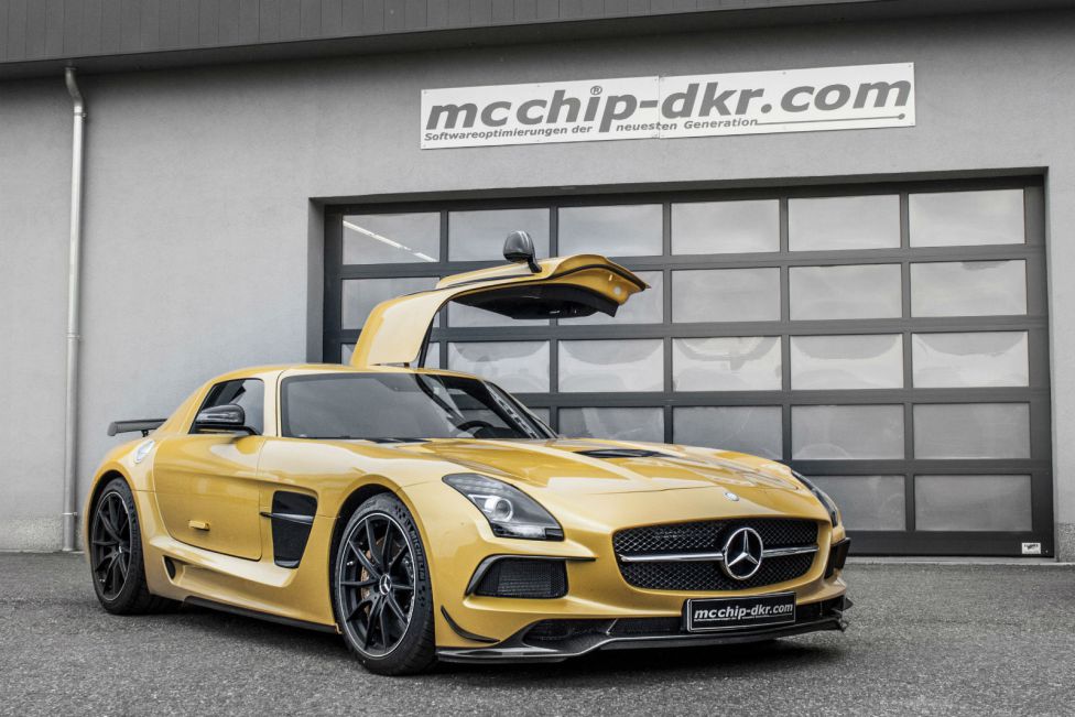 El Mercedes SLS 6.3 AMG Black Series de Mcchip-dkr