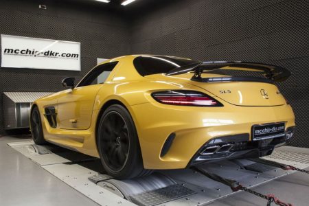 El Mercedes SLS 6.3 AMG Black Series de Mcchip-dkr