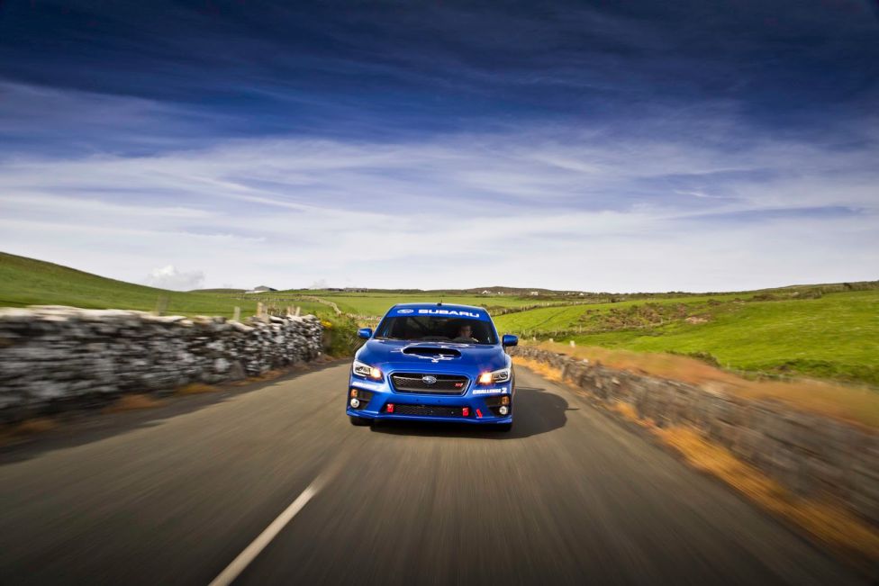 Subaru en la Isla de Man