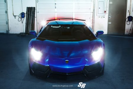 El Aventador azulón de SR