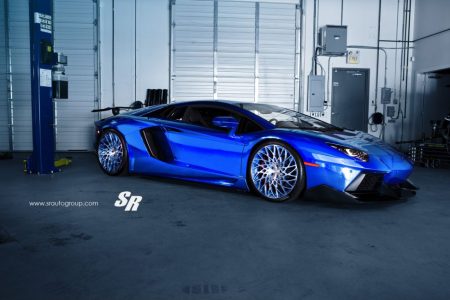 El Aventador azulón de SR
