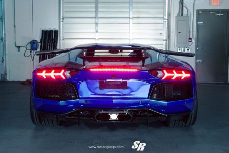El Aventador azulón de SR