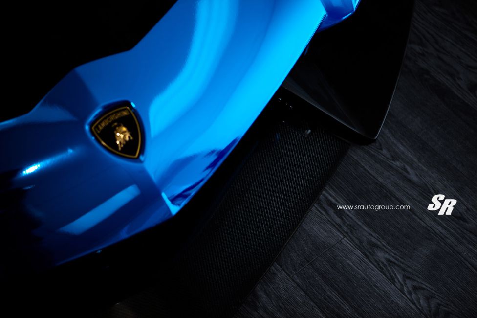 El Aventador azulón de SR